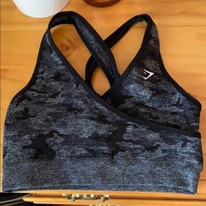 Gymshark Camo Seamless Sports Bra